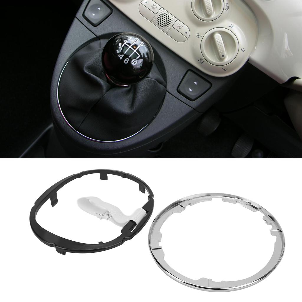 Gear Stick Lever Gaiter Boot Retaining Ring 71775051 Replacement for Fiat 500 500c 2009‑2015