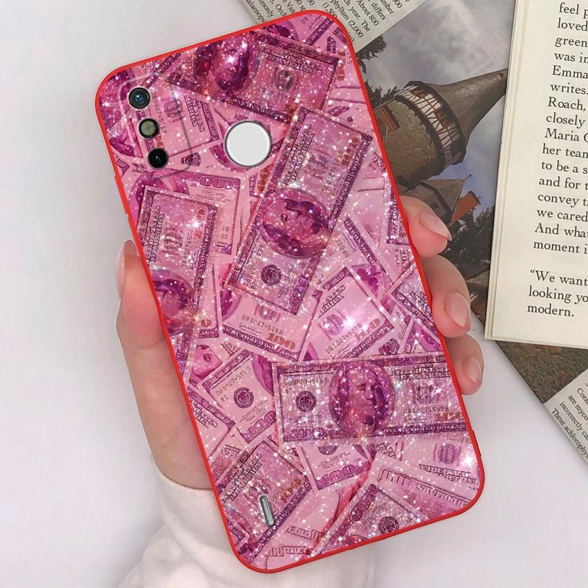 Для Tecno Spark GO 2023 2022 2021 2020 2 3 Camon 12 15 Air Pro Pop 7 Чехол для телефона Милые мультяшные животные Матовые силиконовые задние крышки Для Tecno Накладка