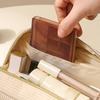 Corduroy Travel Makeup Storage Bag Portable Cosmetic Organizer for Electronics Toiletries Compact and Easy to Carry