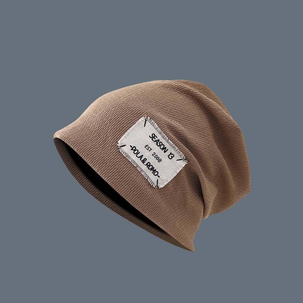 Soft Solid color Korean Style Summer Spring Men Skull cap Women Beanie Stacking bonnet Knitted Hat