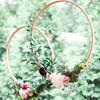 5 шт. 15-40 см DIY Подвесной венок Бамбуковый/Металлический венок Железное кольцо Обруч Подвесное ремесло Украшения для вечеринки Украшения для детского душа Свадебные венки