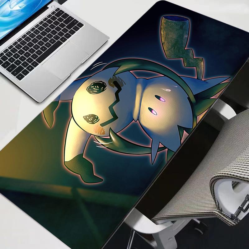 Computer Varmilo Pokemon Pikachu Keyboard Mouse Pad Anime Gaming Accessories Table XXL Gamer Carpet Desk Mat Mousepad