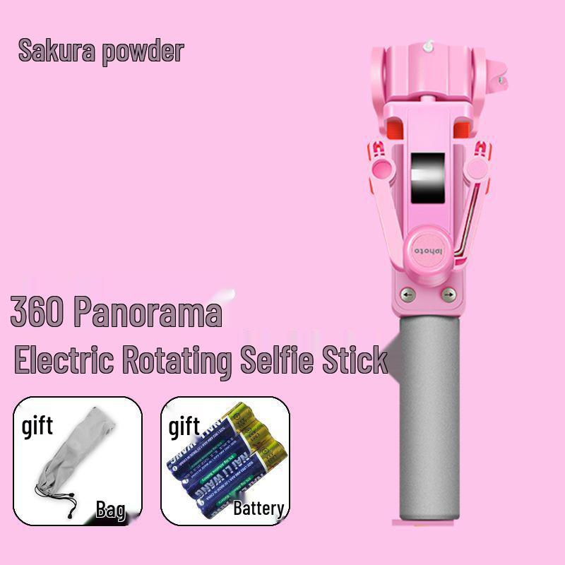 2025 Беспроводной Bluetooth Вращающийся Панорамный Селфи-монопод и Универсальная Стойка для Прямых Трансляций