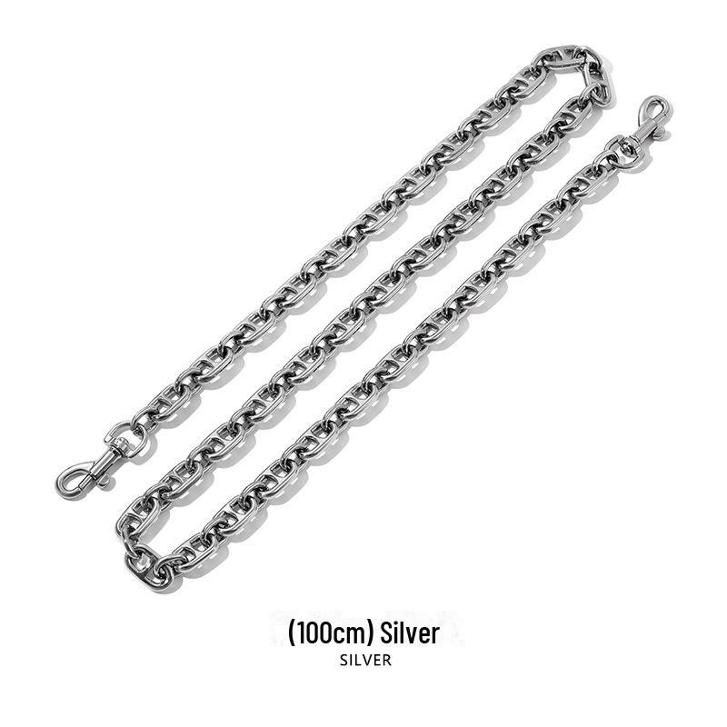 Женская сумка-слингер подмышкой с коротким ремешком и декоративной цепочкой, SP-21, совместима с сумками-седлами GU Chi.