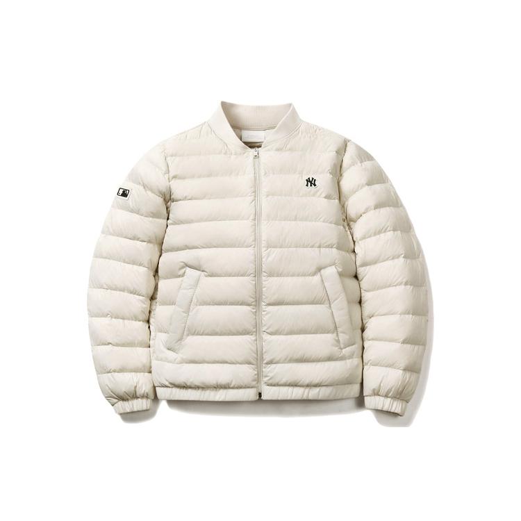 New MLB Down Jacket Unisex Ivory White 31DJL2061-50I
