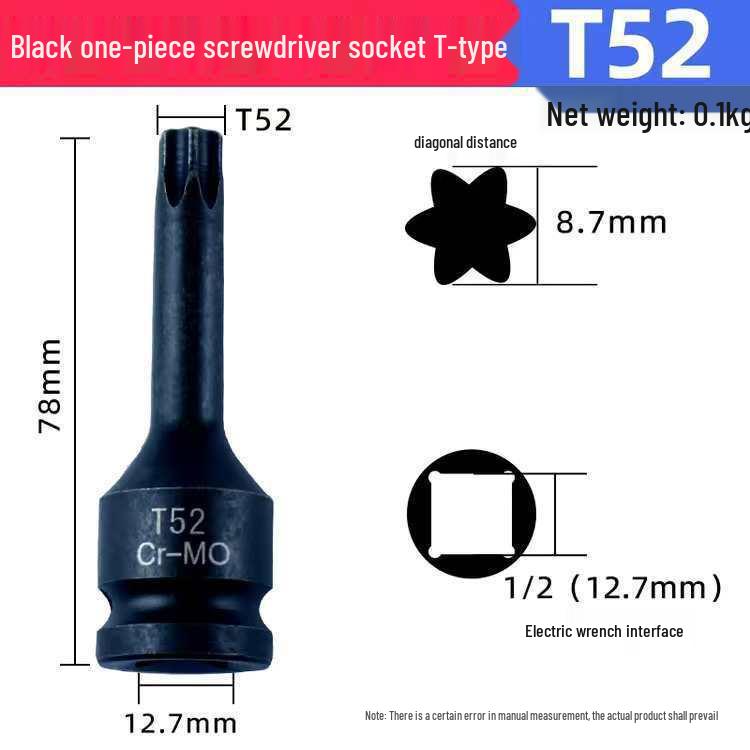 Набор 12-гранных Torx головок для пневматических и электрических гайковертов – Отверточные биты для авторемонта