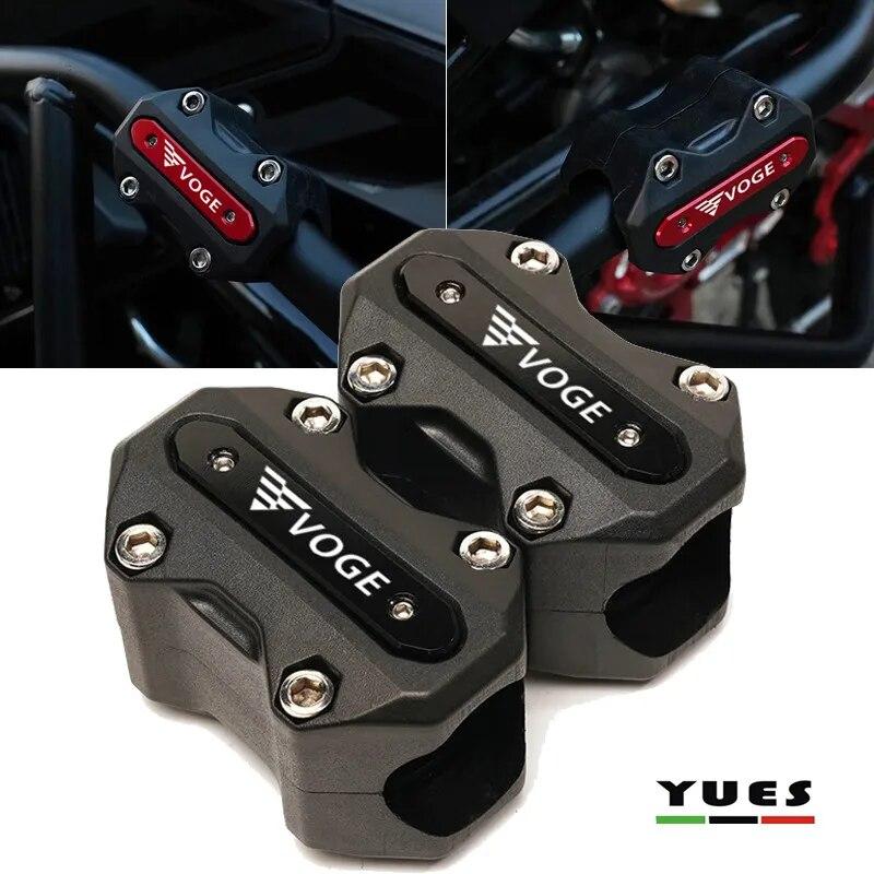 For Loncin Voge 200AC 300AC 300R 500DS 500R 650DS ER10 Motorcycle Accessories Engine Guard Bumper Protector Crash Bar Block