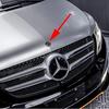 New C200 E200  For Mercedes Benz Mercedes Benz Flat Hood Bonnet Logo Emblem Badge automobile Accessorie G350 G500 G55 G63 G65 St