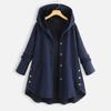 Women Autumn Coat Large Size 8XL Linen Surface Thick Warmly Coat Lady Hoodies Tops Oversize Windproof Coats Korean Blends