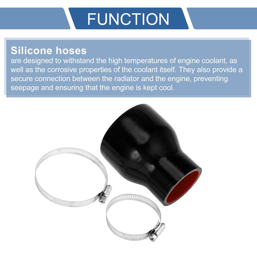 X AUTOHAUX Внутренний диаметр 2,0 - 3,0 дюйма (51 - 76 мм), Длина 3.9