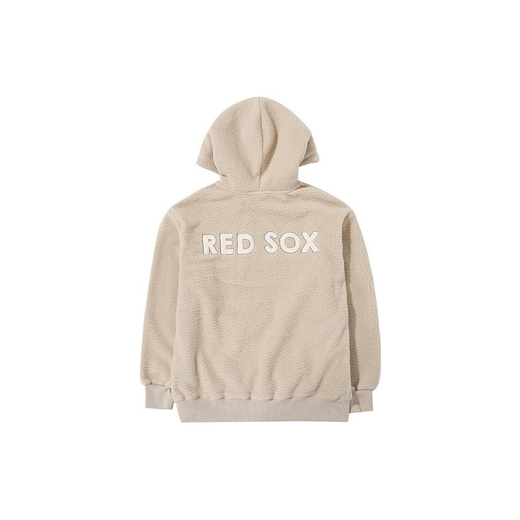 New MLB Basic Boston Red Sox Sweatshirts Unisex Sandy Brown 3AHDEC116-43SAS