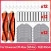 Подходит для ( Dreame D9 Max Белый / RLD33GA ) Боковая щетка-ролик HEPA-фильтр Тряпки для мытья пола Тряпка Аксессуар для робота-пылесоса Запасная часть
