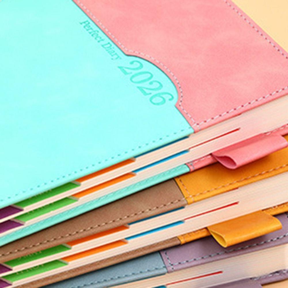 365 Days A5 Agenda Planning Notebook Thick Paper To-do List Notebook Student