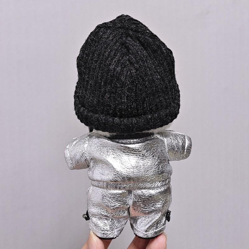 Labubu 17cm Doll Outfit Set Cool Streetwear Costume With Hat Glasses Shoes Pants