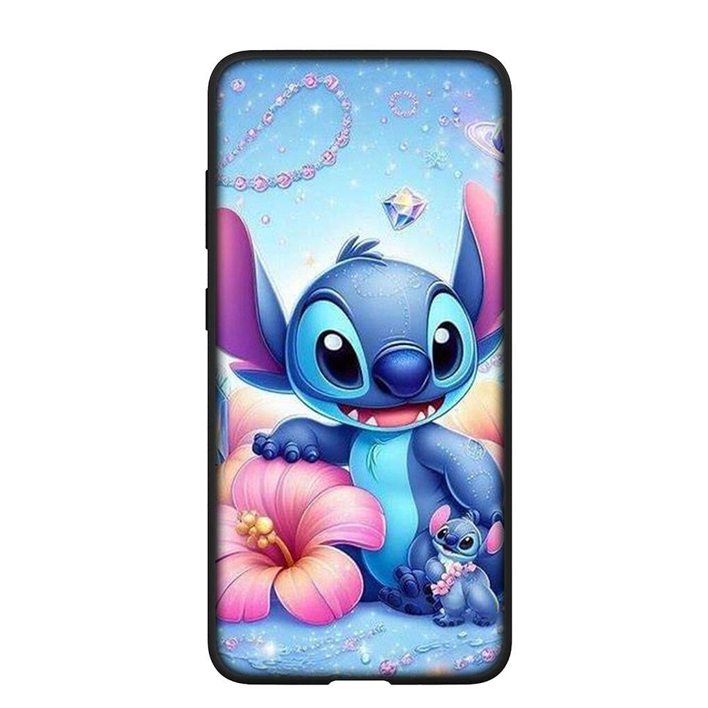 Phone Case for Samsung Galaxy S25 S23 S22 S21 S24 Ultra FE A05 A06 A15 A16 A36 A37 A35 A54 A55 A56 A57 A25 A26 A53 A17 Cartoon Lilo Cute Stitch Cover