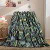 100 Dollar Bill Money Throw Blanket for Couch Sofa Bed Plush Throw Fleece Blanket Soft Cozy Bedding for Kids Adults Room Bedroom