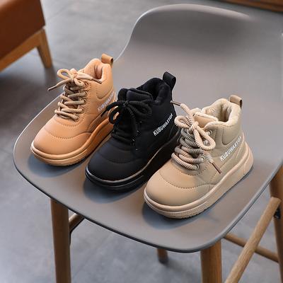 Новые зимние детские ботинки Bread, плюшевые короткие ботинки для мальчиков