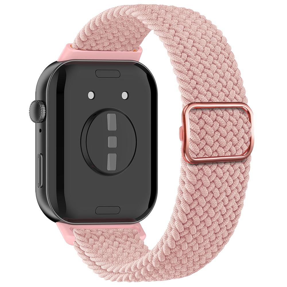 Для Huawei Watch Fit 3 Регулируемый плетеный нейлоновый ремешок для часов Тканый стиль Наручный ремешок