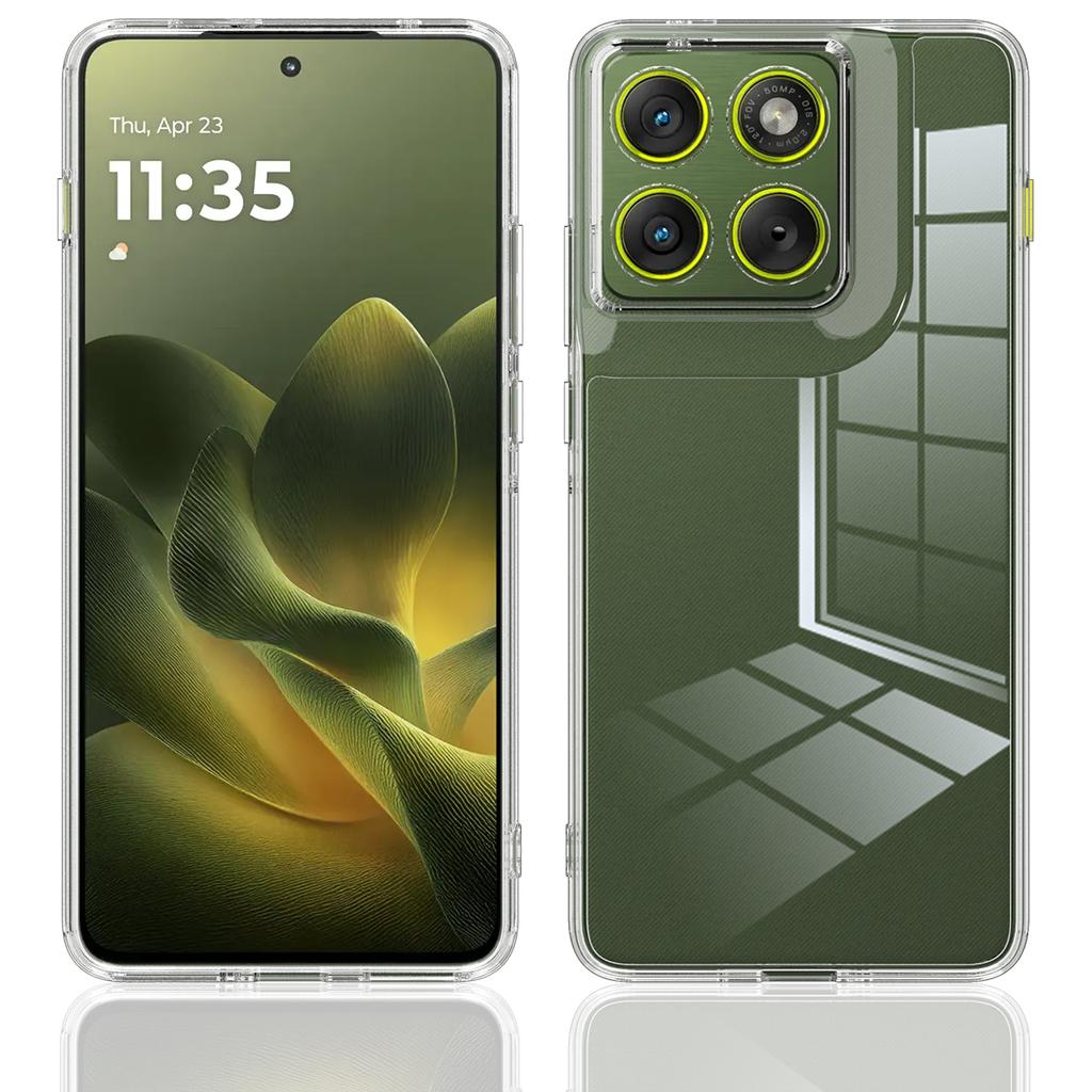 For Motorola Edge 70 5G/moto X70 Air Clear Phone Case TPU+Acrylic Shockproof Phone Back Cover