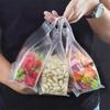Многоразовый пищевой мешок для заморозки, сумка для хранения продуктов, силиконовый мешок, герметичный верхний кухонный органайзер, свежие закрытые пакеты MIT