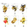 Puntos Waterproof DIY Tank Decal Removable Adhesive Sticker Bee Pattern Decor