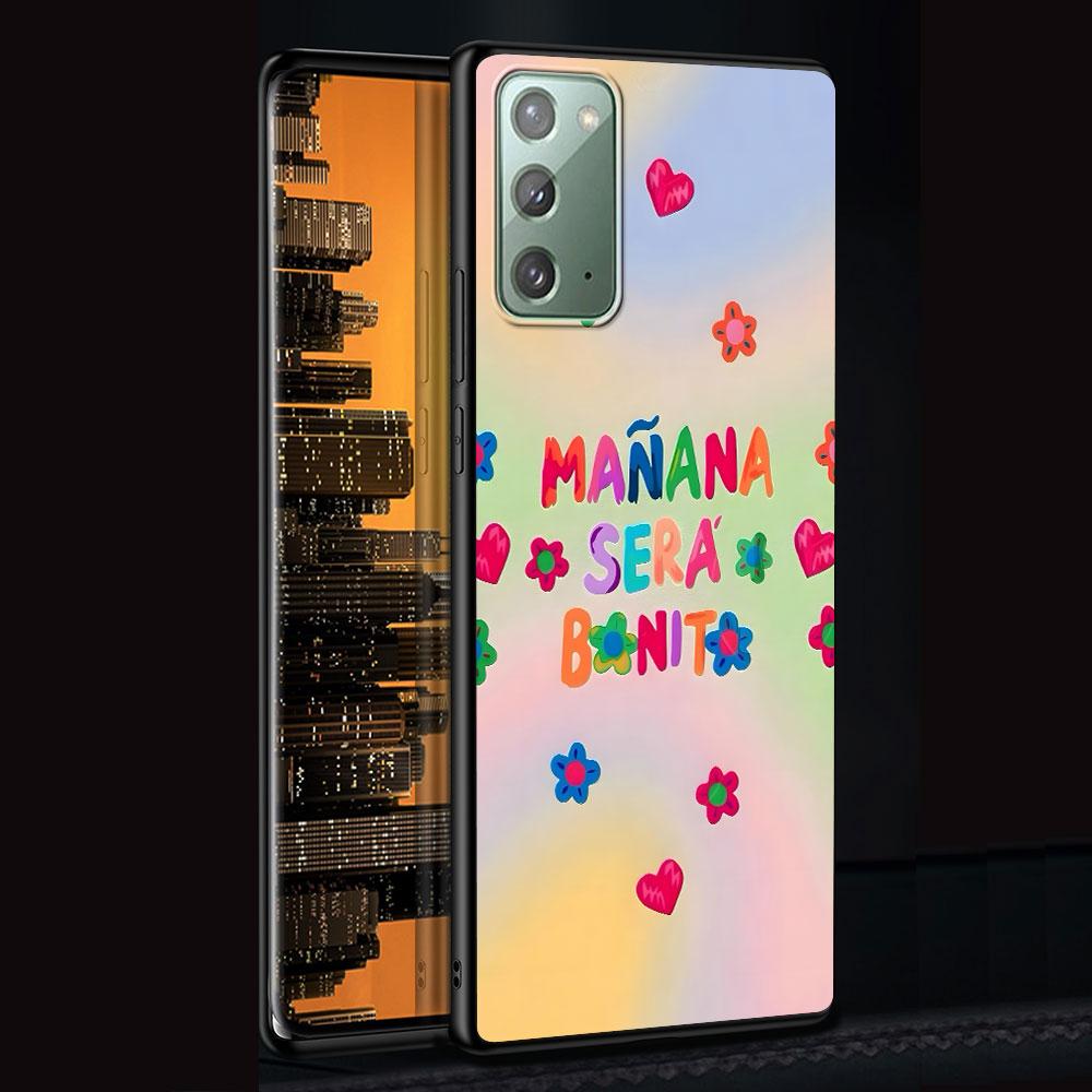 Чехол Karol G Manana Sera Bonito для Samsung Galaxy Note 20 Ultra 8 10 Lite 9 TPU Чехол для телефона Note 10 Plus Черный Мягкий Чехол Funda