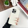 Simple Leather Pattern Apple 16 Anti-fall Phone Case IPhone15/14promax High-end Liquid Skin Soft Shell 13
