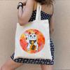 Printing Shopping Bag Female Travel Graphic Handbag  Tote Handbags Aesthetic Carvas Shoulder Bags