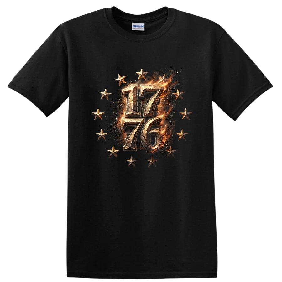 1776 Independence Day T Shirt 250th Anniversary Vintage Star Design Tee