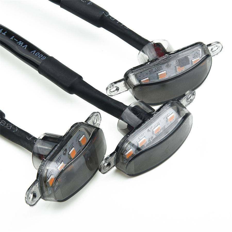 Новые 3 шт. светодиодные накладки на решетку радиатора в стиле Raptor для Chevrolet Silverado 1500 16-21