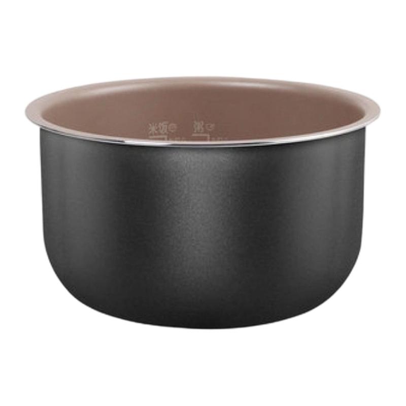 Универсальная сменная внутренняя кастрюля для рисоварки 2 л 3 л 4 л 5 л на выбор Антипригарное покрытие Безопасный дизайн с равномерным нагревом