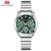 MINI FOCUS His and Hers Multifunction Stainless Steel Watch Luxury Quartz Watches for Men & Women Gift