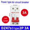 Delixi DZ47S Circuit Breaker: Air Switch for Single/Three-Phase, 1P/2P/3P/4P.