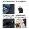 ZF-169 Plus три-в-одном Bluetooth 5,0 передатчик/адаптер приемника аудио Bluetooth передатчик Mini AUX стерео для автомобильного музыкального ТВ