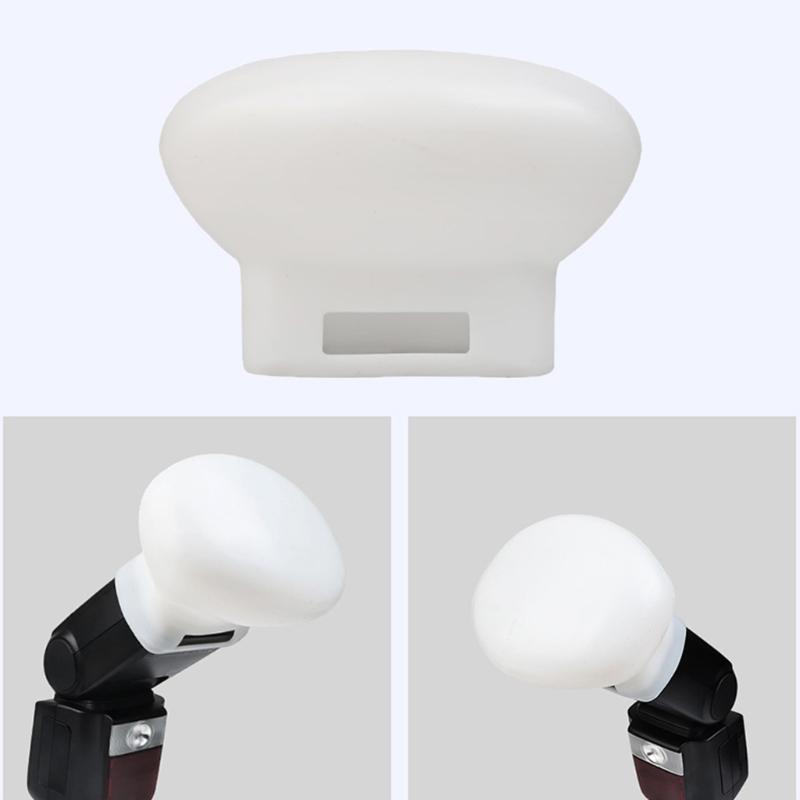 Premium Silicone Softbox Flash Cap For V860 Flash Light Enhances Lighting Quality With Gentle Diffusion Effect