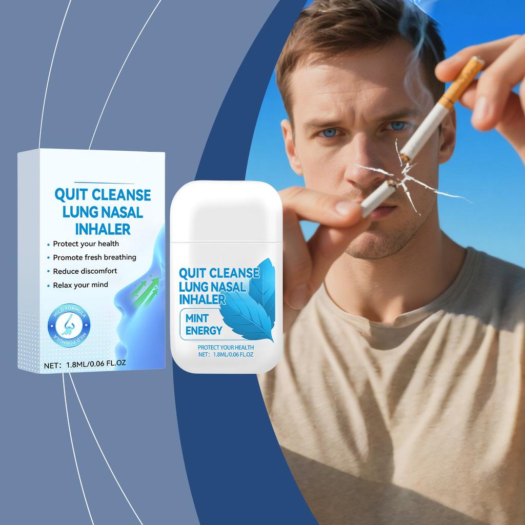 Ежедневный портативный назальный аспиратор для ухода за телом нежный, освежающий и натуральный для очищения и ухода за носом 1,8 мл