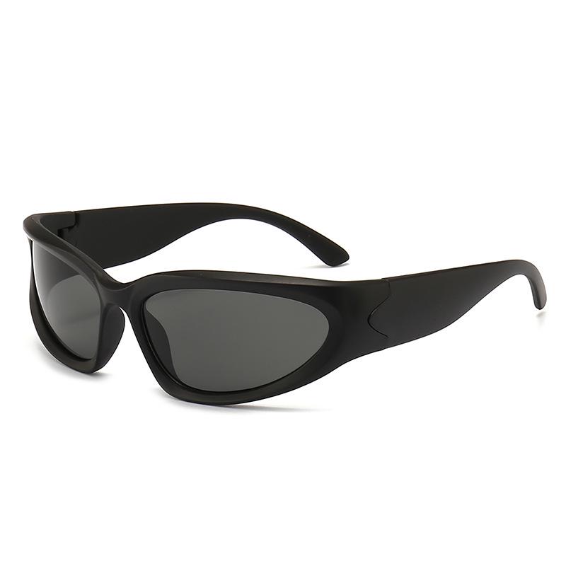 New Futuristic Men's Cycling & Y2K Millennial Hot Girl Sunglasses: Trendy Cross-Border Fashion