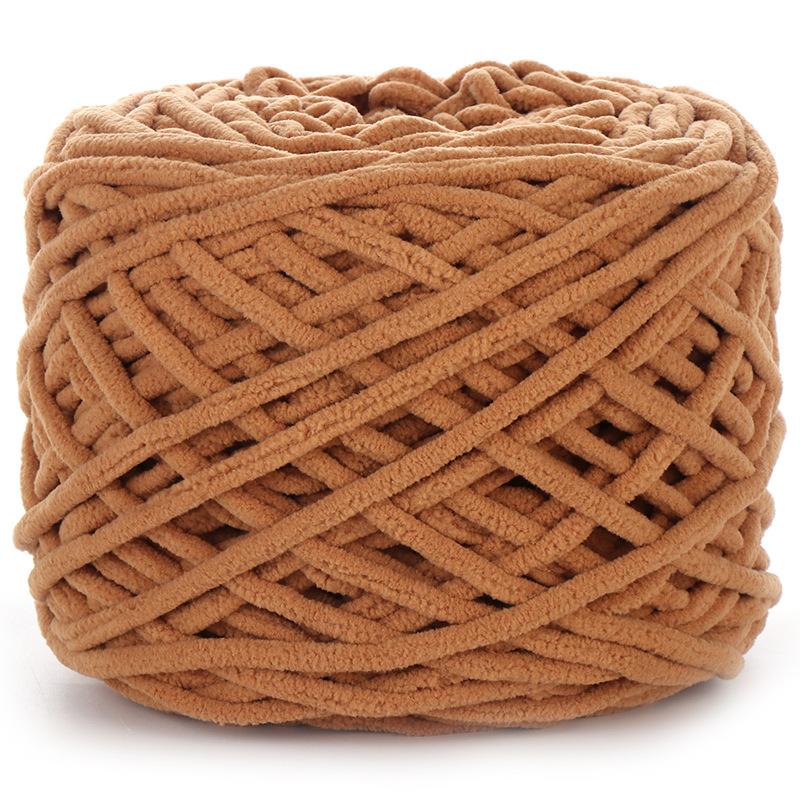 Рукоделие Вязание крючком Пряжа Однорядная нить Крючок Нитка для обуви Толстая линия Домашние тапочки Шарф Подушка Монохромный однотонный цветной клубок ниток