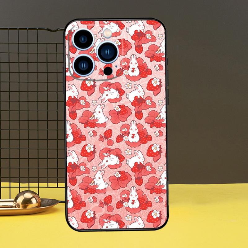 Милый чехол для телефона с клубникой для iPhone 13 12 14 11 16 15 Pro Max Plus Mini 7 8 X XR XS Max
