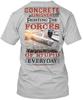 Футболка унисекс Concrete Finisher Fighting Theces Of Stupid Standard