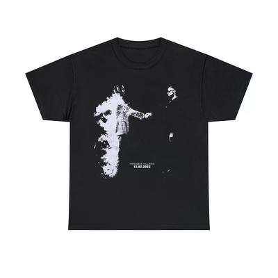 Футболка METRO BOOMIN Футболка с рэпом Концертная футболка Мужская футболка С круглым вырезом Винтажная мода Уличная одежда С коротким рукавом Парная футболка