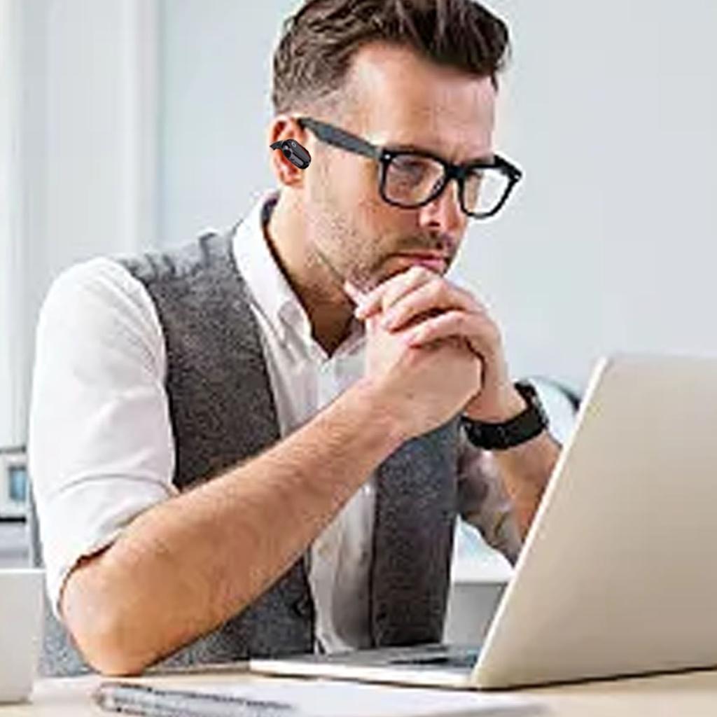  AI Translation Earbuds, Real Time 164 Languages Translator Headphones HD Sound,   Language Translator Device with 7 Translation Modes for Tra