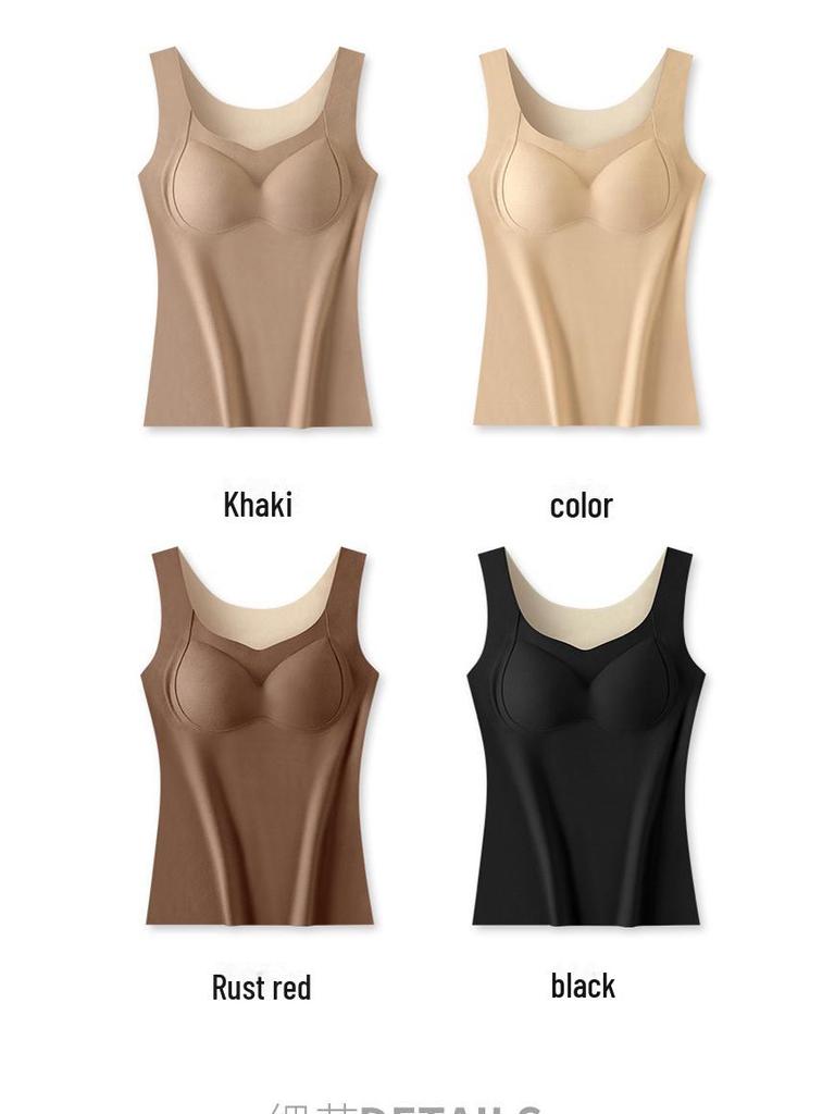 Женский терможилет из флиса со встроенным бюстгальтером