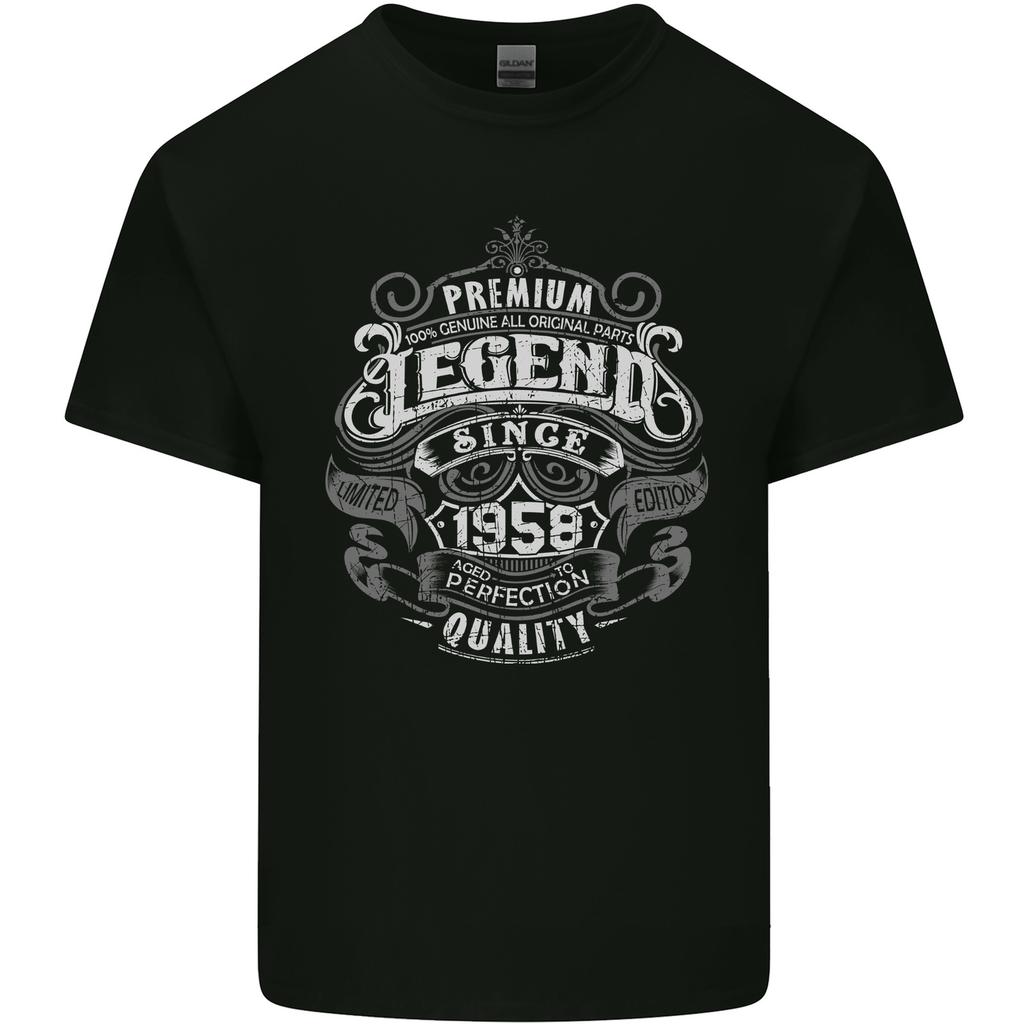 Premium Legend 68th Birthday 1958 Unisexs Light Cotton TShirt
