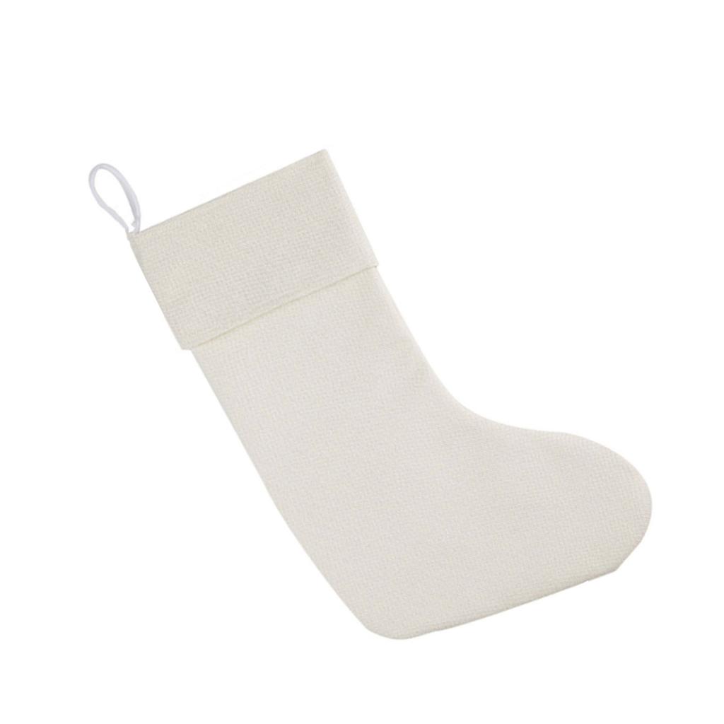 Праздничные рождественские чулки из нетканого материала, подвесные носки, мешок для конфет и подарков, украшения для елки, подвеска для праздничной вечеринки