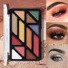 12 Colors Matte Eyeshadow Palette Natural Glitter Waterproof Durable Smokey Professional Makeup Palette