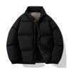 Winter Graphene Cotton Jacket, Men's Thick Down Cotton Jacket, Stand Collar Windproof Warm Bread Jacket, Cotton Jacket