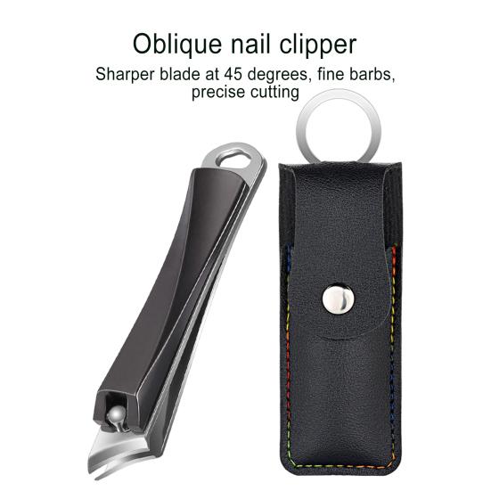 Точная резка из нержавеющей стали с кусачками для ногтей со скошенным кончиком с заостренным краем на 45 градусов