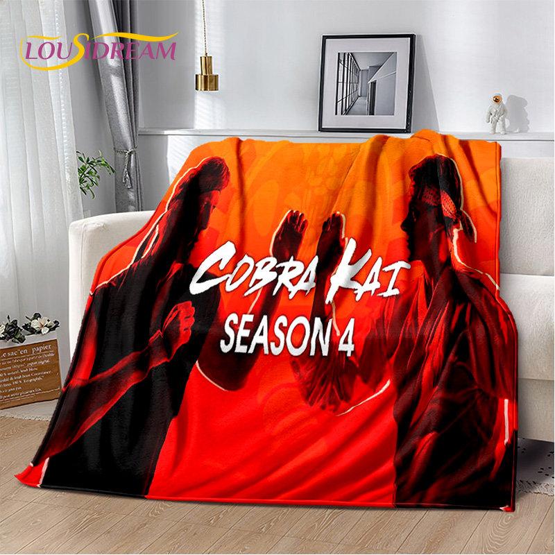 ТВ каратэ Кобра Кай Аманда мягкое плюшевое одеяло, фланелевое одеяло, одеяло для гостиной, спальни, кровати, дивана, чехол для пикника, детское