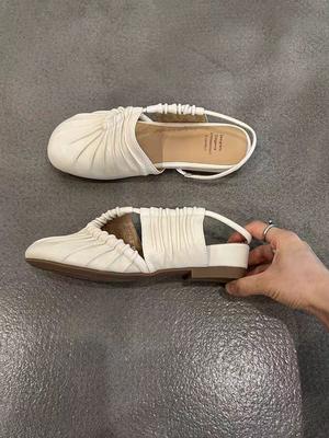 Женские сандалии балетки дизайнерская обувь элегантные слингбэки шлепанцы лето 2025 новый тренд шлепки для ходьбы платье mujer de zapatillas